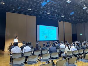 小金井市職員採用説明会の様子
