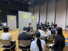 小金井市職員採用説明会の様子